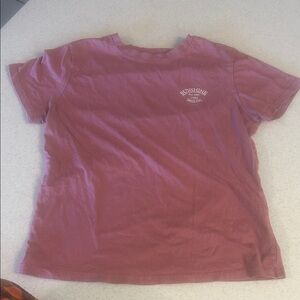 SHEIN Pink Short Sleeve Tee